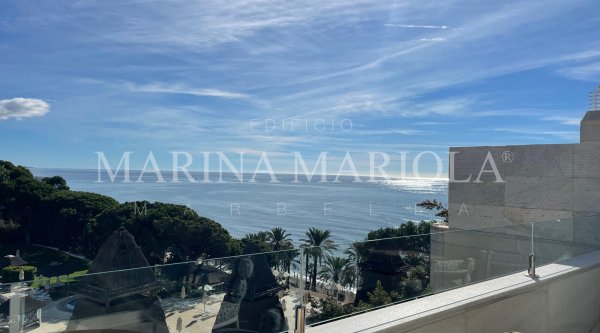 Marina Mariola Marbella, Frontline Penthouse with Private Pool
