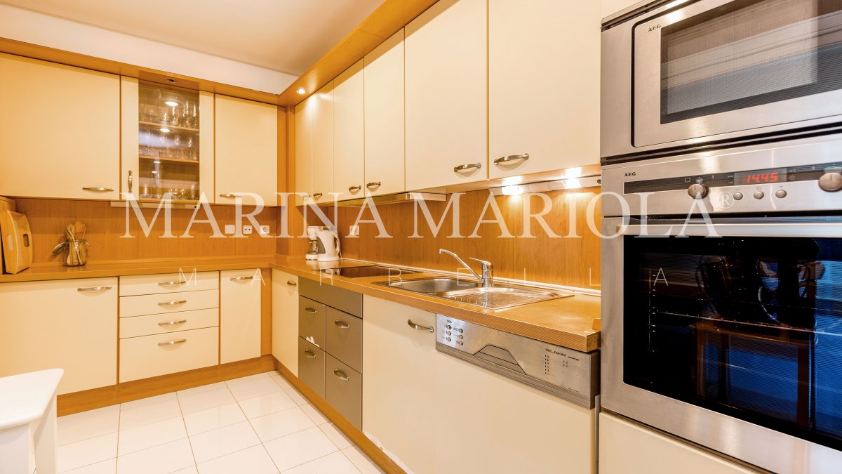 Marina Mariola Marbella, 3 Bedrooms Apartment full sea views.