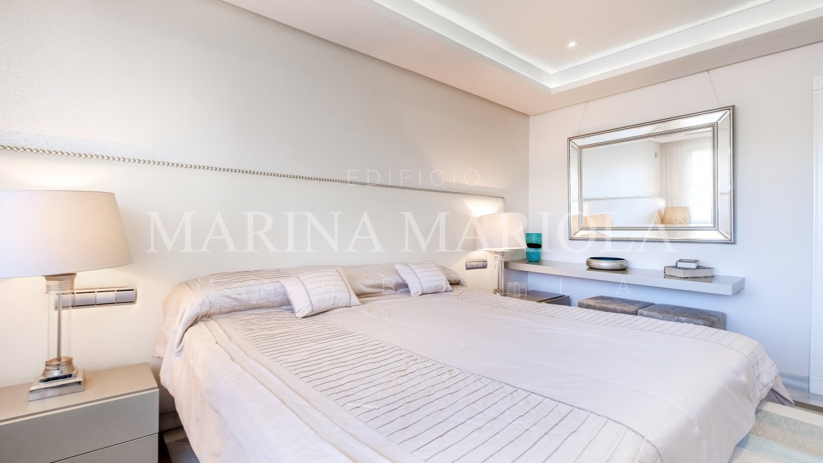 مارينا ماريولا ماربيا ، شقة 2 غرفة نوم للإيجار.