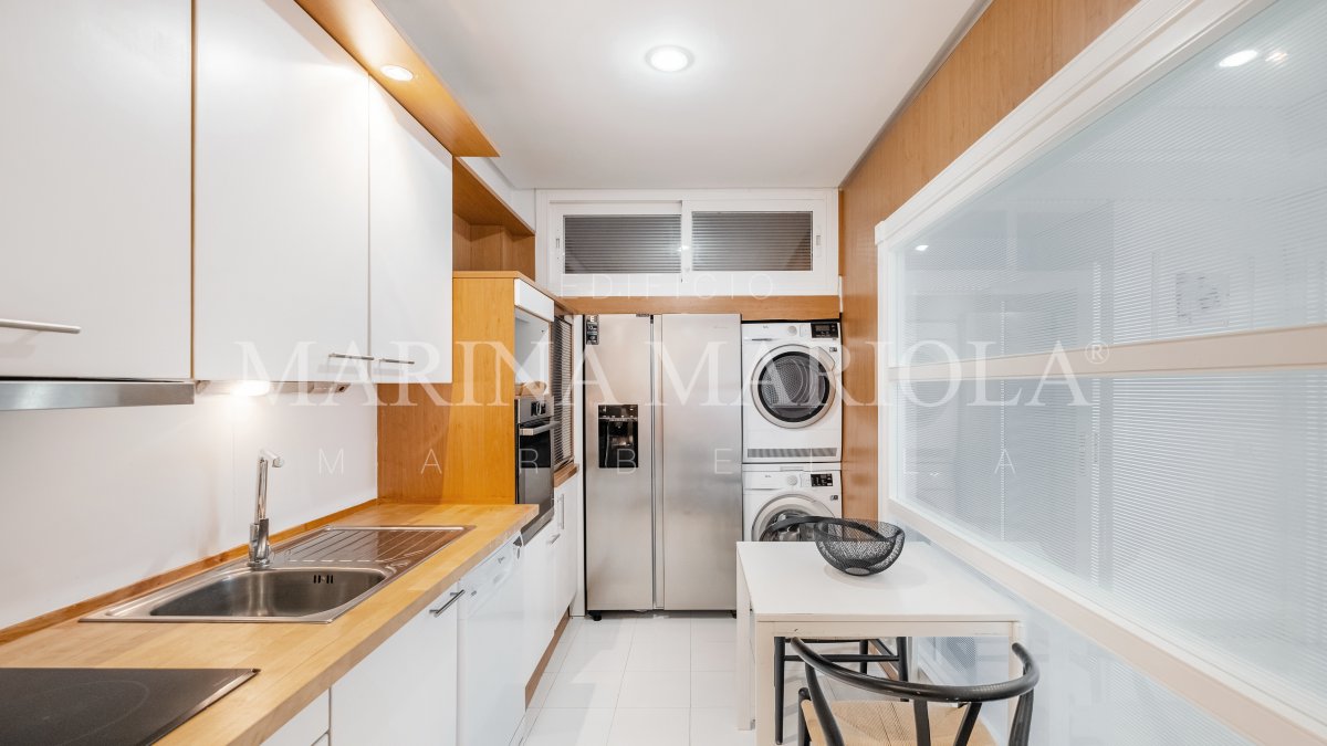 Marina Mariola Marbella, 3 Bedrooms Apartment full sea views.