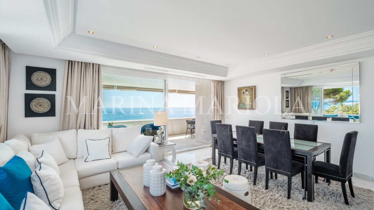 Marina Mariola Marbella, 3 Bedrooms Apartment full sea views.